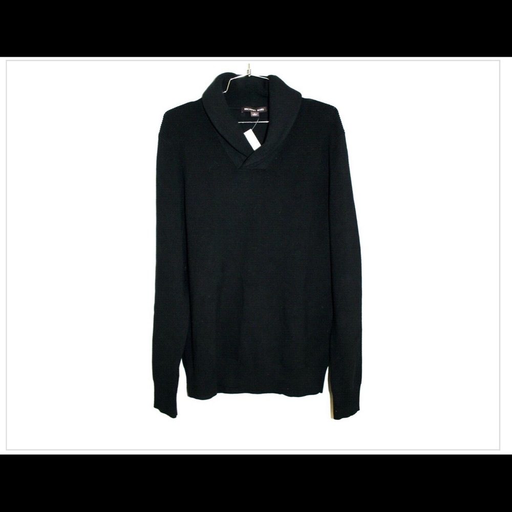 Michael Kors Men’s Shawl Collar Sweater